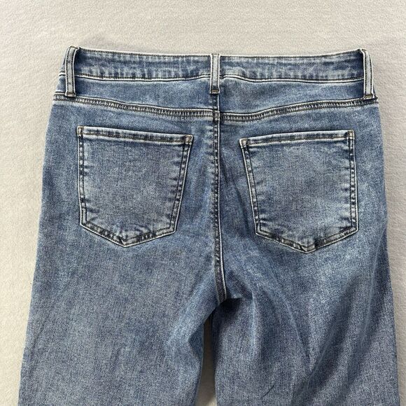 Kut From The Kloth Women’s Jeans 8 Kelsey High Rise Ankle Flare Medium Wash - Picture 4 of 15